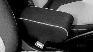 Premium armrest with storage for Smart ForTwo - ForFour New in black Real  leather.