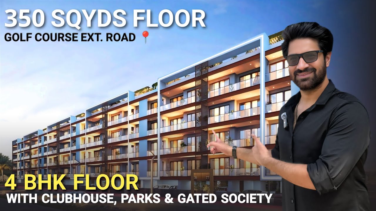 Builder Floor In Gurgaon | Golf Course Extension Road | With Club House by Adani 