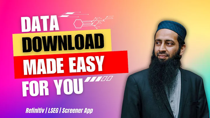 How to Download Accounting and ESG Data with Refinitiv Screener App | Single vs Multiple Companies