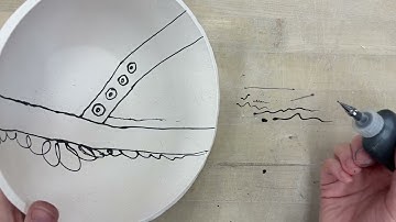 Underglaze Squeezie Bottles