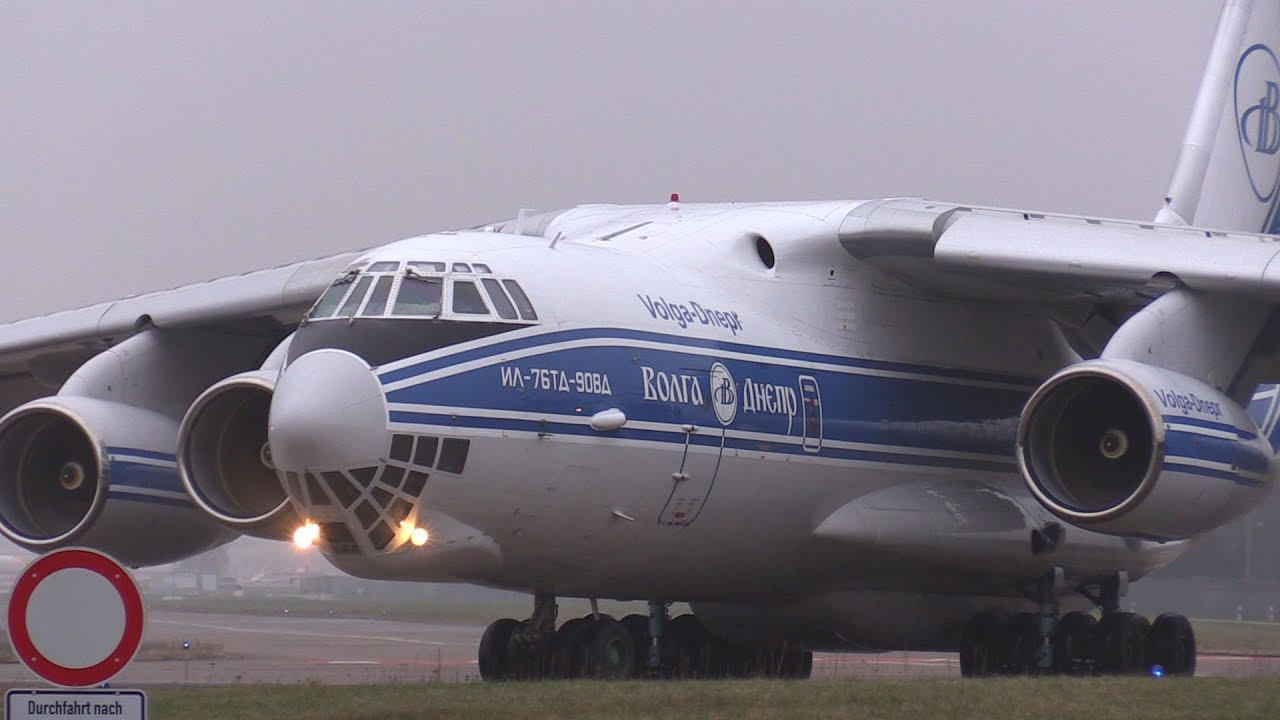 ✈ RUSSIAN LADY! Ilyushin IL-76TD !!