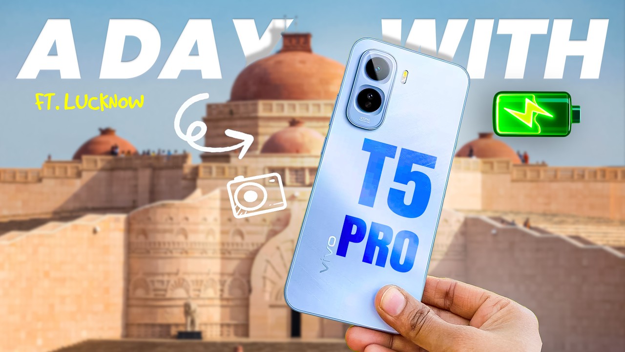 vivo T5 Pro Real Life Battery Drain Test & Camera Test