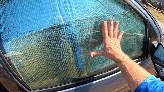 Reflective Heat Shield Insulation Roll for Car Windows - Review