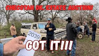 Checotah Oklahoma Estate Auction. I got it CHEAP!!!!