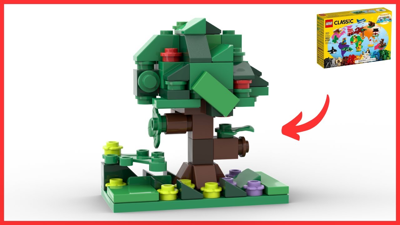 How to Build a Tree - Lego Classic 11015