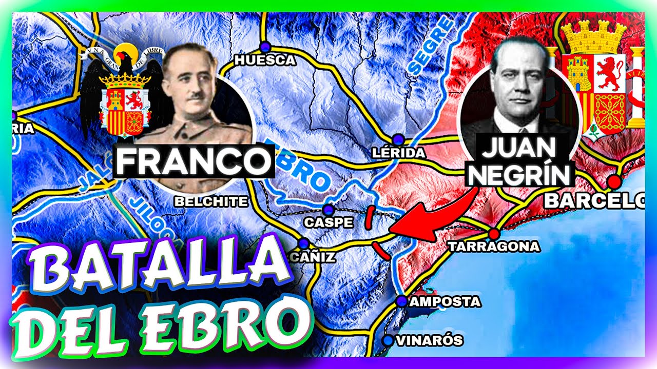🟣La BATALLA del EBRO🟢| Guerra Civil Española #20