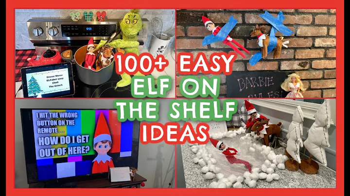 100+ ELF ON THE SHELF IDEAS | Elf on the Shelf Marathon | Easy Elf on the Shelf Ideas