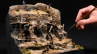 They Hired a Private Army to Protect This Dig Site Diorama