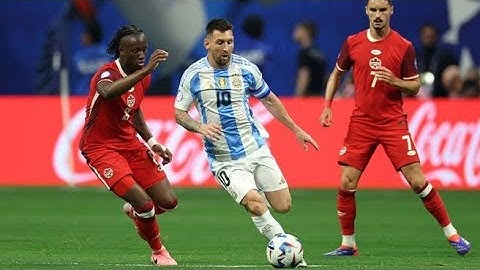 Argentina vs Canada | Cop America | Highlight | Messi