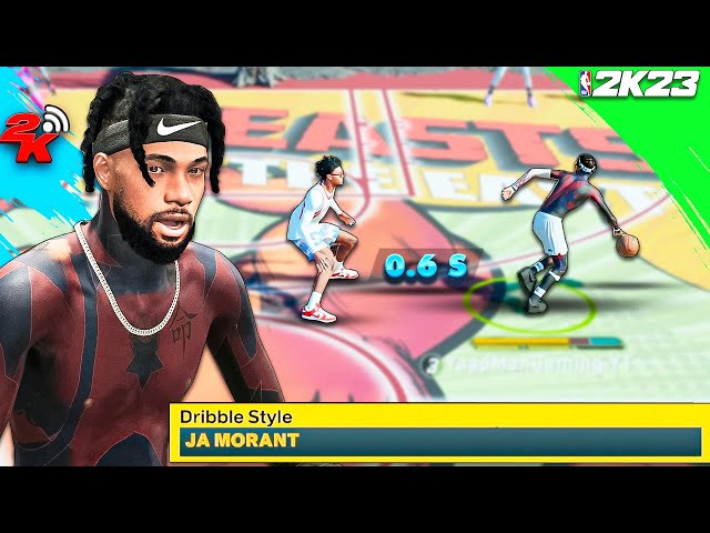 *NEW* JA MORANT DRIBBLE STYLE WILL BREAK NBA 2K23 SEASON 4! 