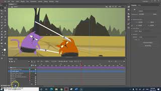 Editing nested symbols, importance of layer order and naming layers using a sample file in Animate
