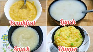 Baby Food For 6 To 18 Month | Baby Food Chart | Mummacooks Yum