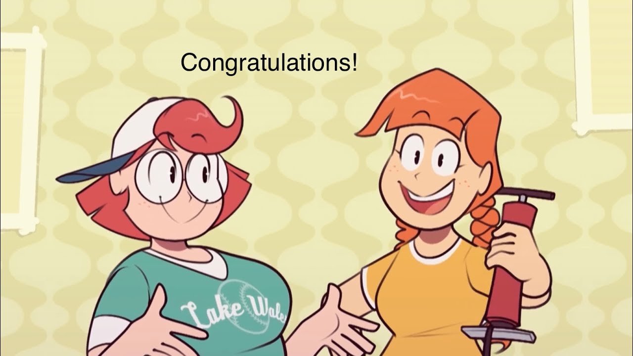 Sunny and Messy celebrate 100k subscribers! ( ⁠by @RidiculousCake