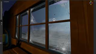 Godot  - Raindrop on window shader