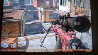Mw2 Quick Scope Gameplay on Favela Part 1