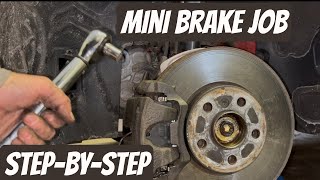 Front Brake Pads and Brake Pad Wear Sensor Replacement - MINI