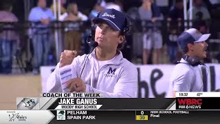 Coach of the Week - Jake Ganus