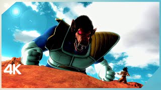 Dragon Ball Z Ultimate Tenkaichi Goku Vs Vegeta Boss Fight 4K 60 Fps