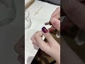 Cat eye gel nail polish always allows you to create simple yet beautiful nails!#nailgelart