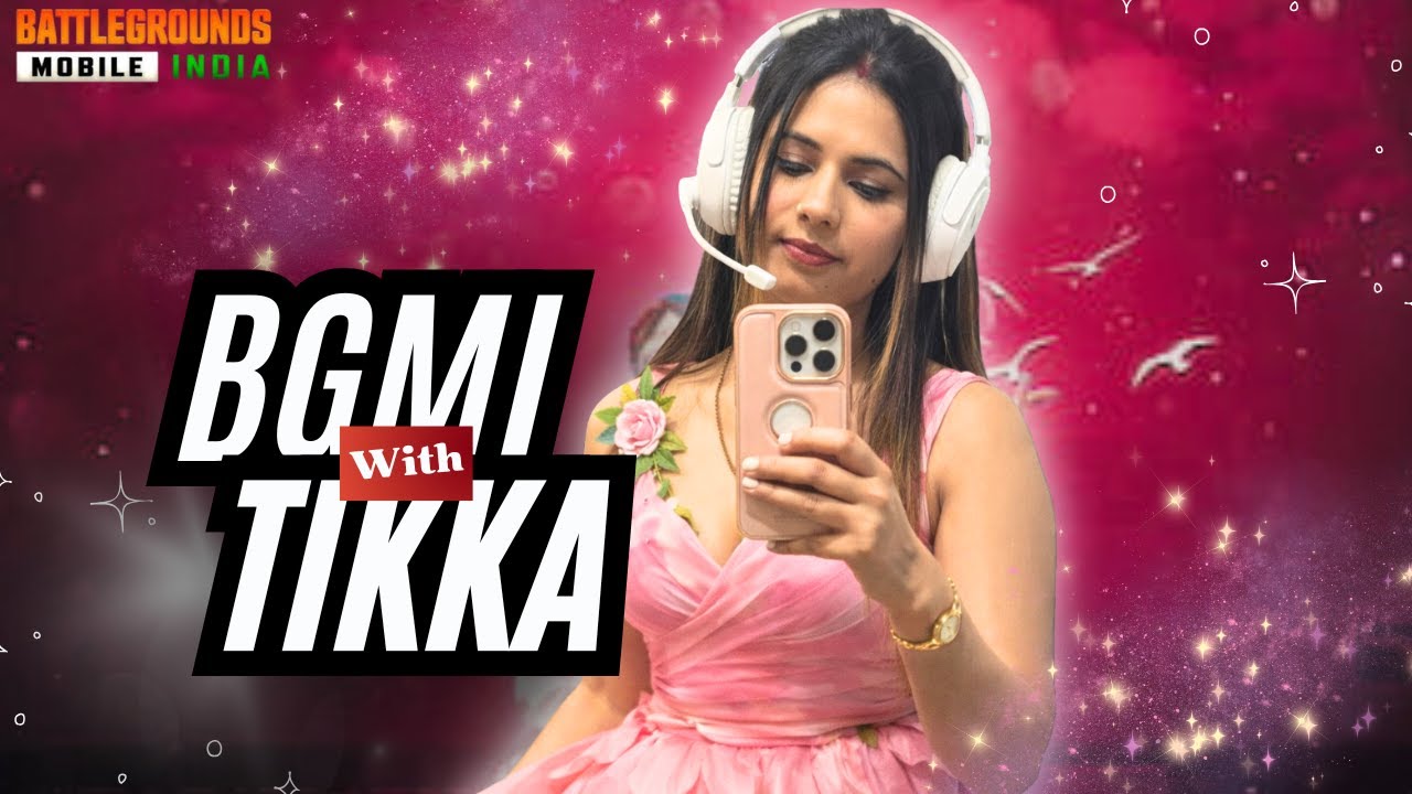 BGMI NIGHT STREAM | FULL RUSH MODE ON - BGMI LIVE WITH TIKKA (Portrait)