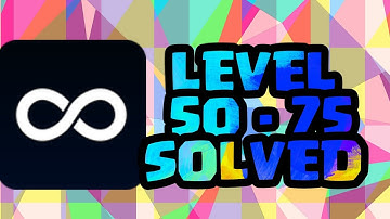 Infinite loop Level 50 to 75 solved.