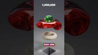 🔴 Ultimate Red Cloth vs Ring Simulation ✨ | Satisfying Blender Physics 😍 #satisfying #asmr