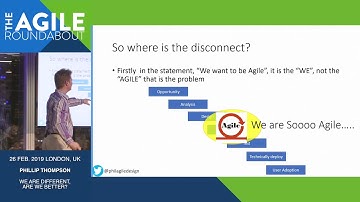 The Agile Roundabout #33 @ News UK - We are different, are we better?