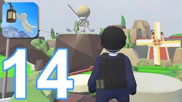 Human Fall Flat Mobile - Gameplay Walkthrough Part 14 - Level 15: Golf (iOS, Android)