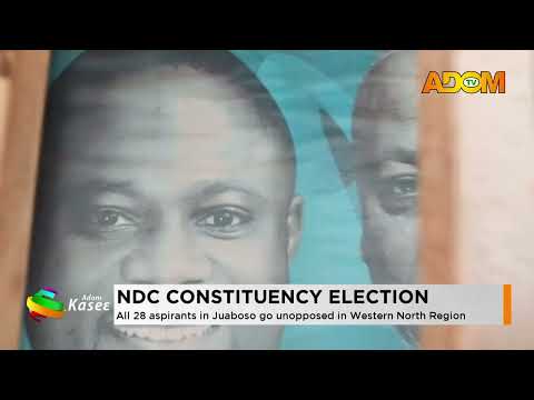 NDC Constituency Election: All 28 aspirants in Juaboso go unopposed in Western North Region