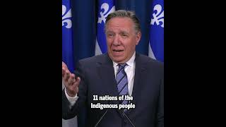 "Our Quebec nation started with Champlain," Legault says