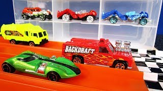 JNR Hot Wheels Twin Mill, Rescue Ranger, Zombot, Hot Wheels Fantasy Cars 20180928 Jammers N Racing!