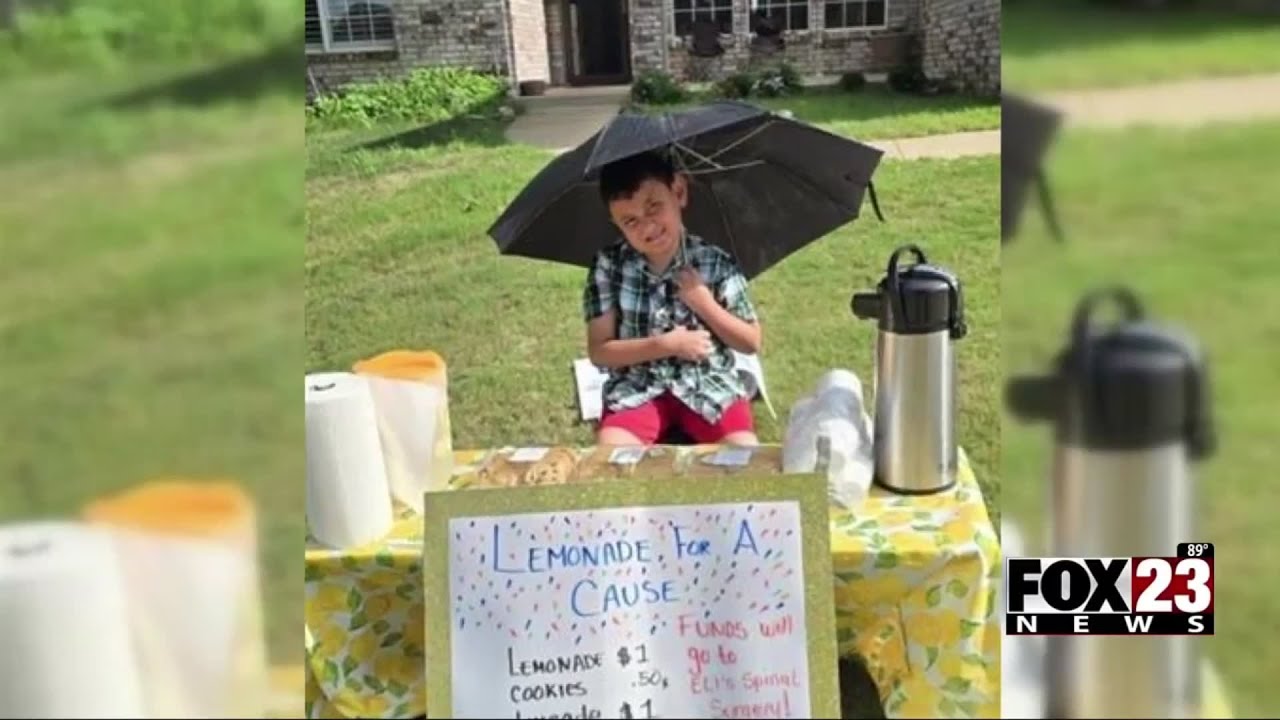 Video: Broken Arrow boy raising money for surgery with lemonade stand