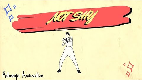 ITZY //NOT SHY Rotoscope Animation
