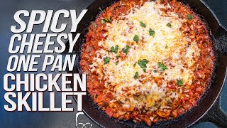 Y Cheesy Chicken Skillet In One Pan Sam The Cooking Guy 4K