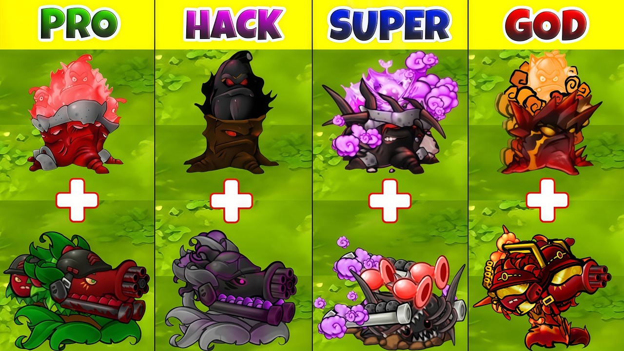 PVZ Fusion 3.4 Challenge - Team Ultimate Pea & Torchwood vs Obsidian Gargantuar - Who Will Win?