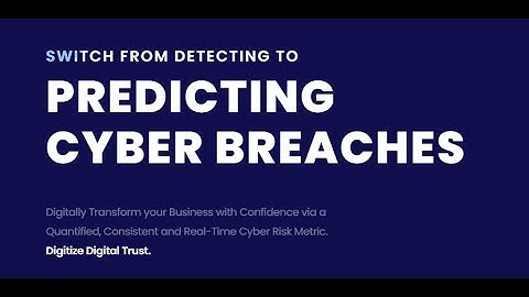 Cyber Risk Quantification | Safe Security