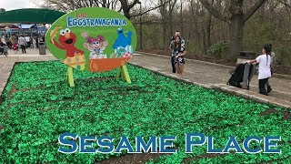 Sesame Place | Elmo's Eggstravaganza | Tour & Review | April 2019