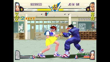 Rival Schools Gameplay - PS1 WIP Core (11/28 Build) -  MiSTer FPGA