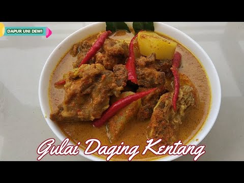 Gulai Daging Sapi Kentang Padang
