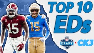 The Top 10 EDGE Rushers In The 2024 NFL Draft