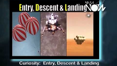 NASA Now Minute: Forces and Motion: Curiosity -- Entry, Descent and Landing
