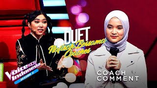 Sweet! Nafisa Duets with Yura | Blind Auditions | The Voice Kids Indonesia Season 4 GTV 2021