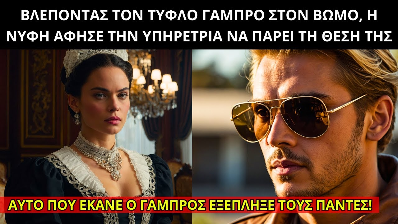 ZE VERVINGEN DE BRUID OP HET ALTAAR VOOR DE BLINDE MILJONAIR... WAT ER