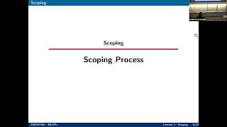 MLOPs - Session 2 (Scoping) - Spring 2026