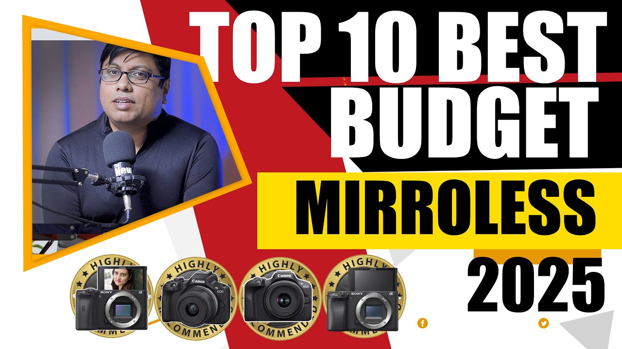 Top 10 BEST Budget Mirrorless Camera in 2025 - YouTube