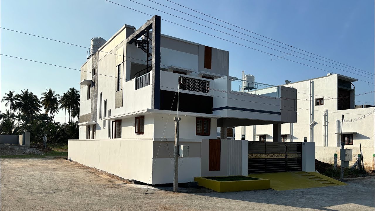 3.76 சென்டில், கிழக்கு பார்த்த கார்னர் 3BHK தனி வீடு 📞9943671311 | House For Sale In Pollachi