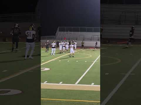 Golden Valley High vs Lathrop High football 8.28.26: 4th down stop!