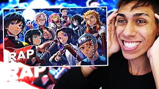 ASSISTINDO 𝗔𝗢 RAP DOS HASHIRAS do TKRAPS !!  ‹ Ine Games ›