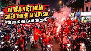 Celebrating Vietnam’s Victory Over Malaysia to Reach the 2026 Asean Cup Final with a Street Parade