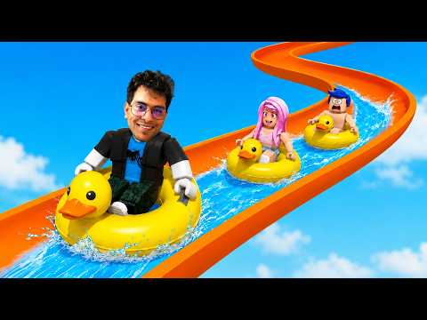 DESCI DO MAIOR ESCORREGADOR DO MUNDO (Climb Waterslide and Slide)